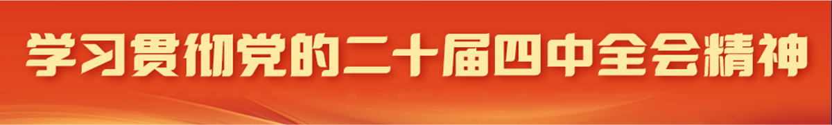 学习贯彻党的二十届四中全会精神